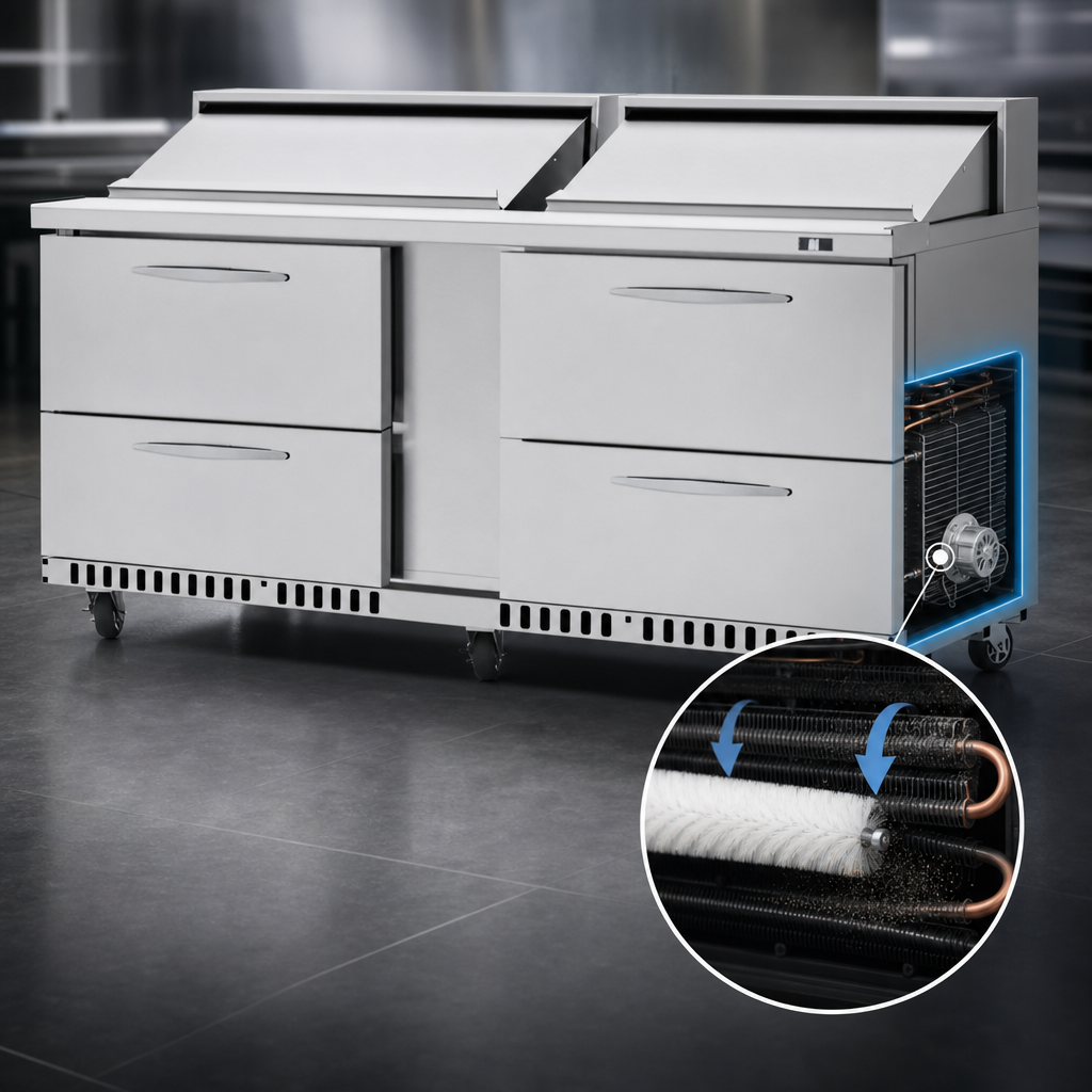 Self-Cleaning Condenser