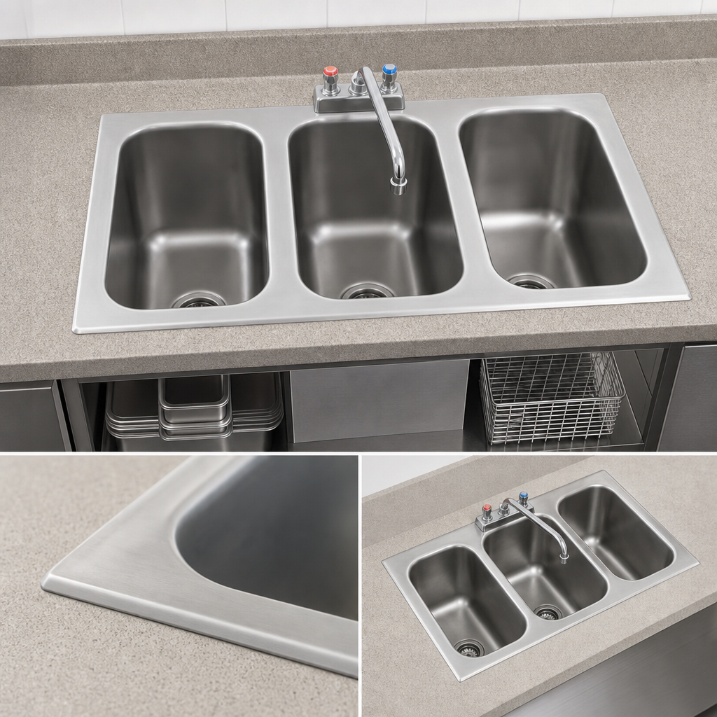 Self-Rimming Drop-In Design