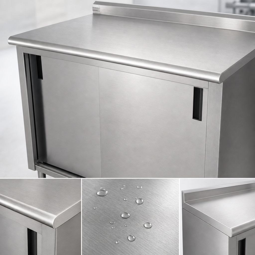 14 Gauge 304 Stainless Steel Top