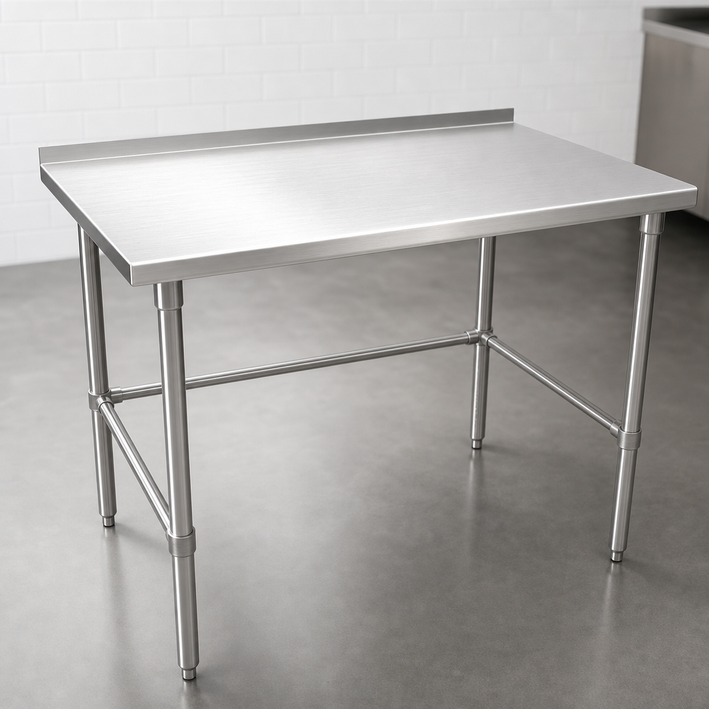 16-Gauge Stainless Steel Top