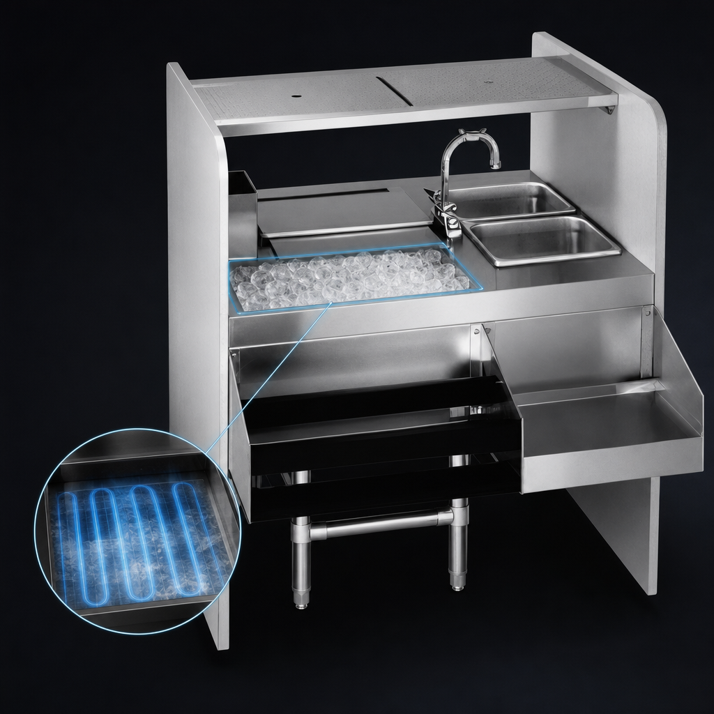 Integrated Ice Bin