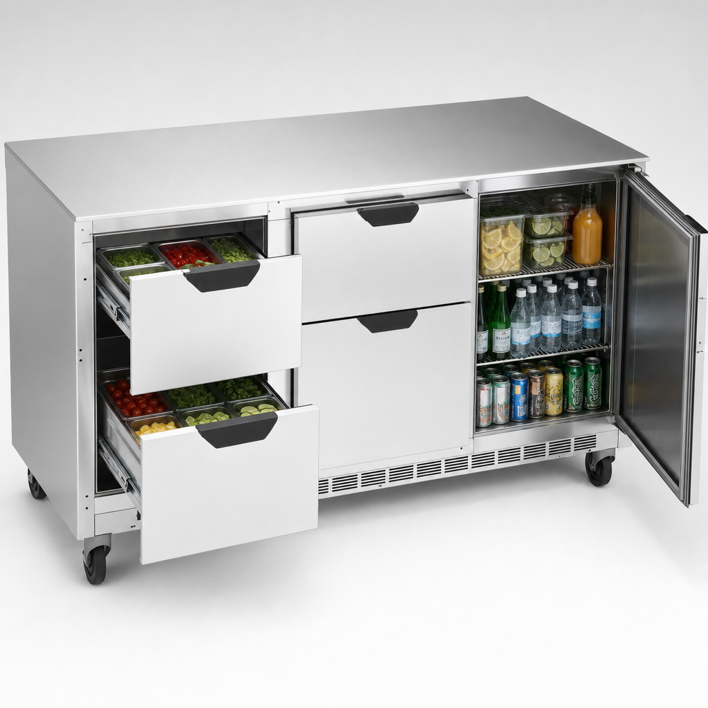 Flexible Door-and-Drawer Layout