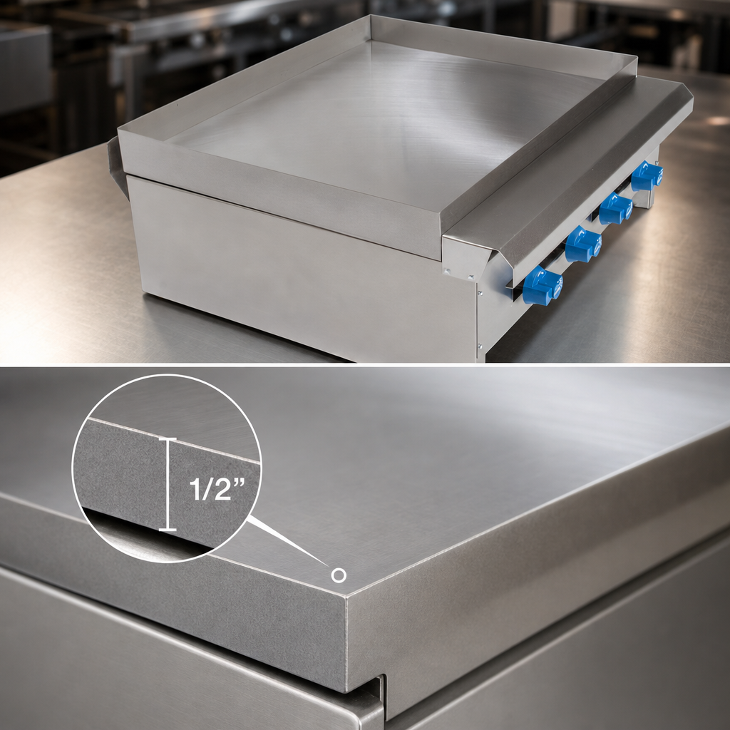 1/2-Inch Thick Griddle Plate