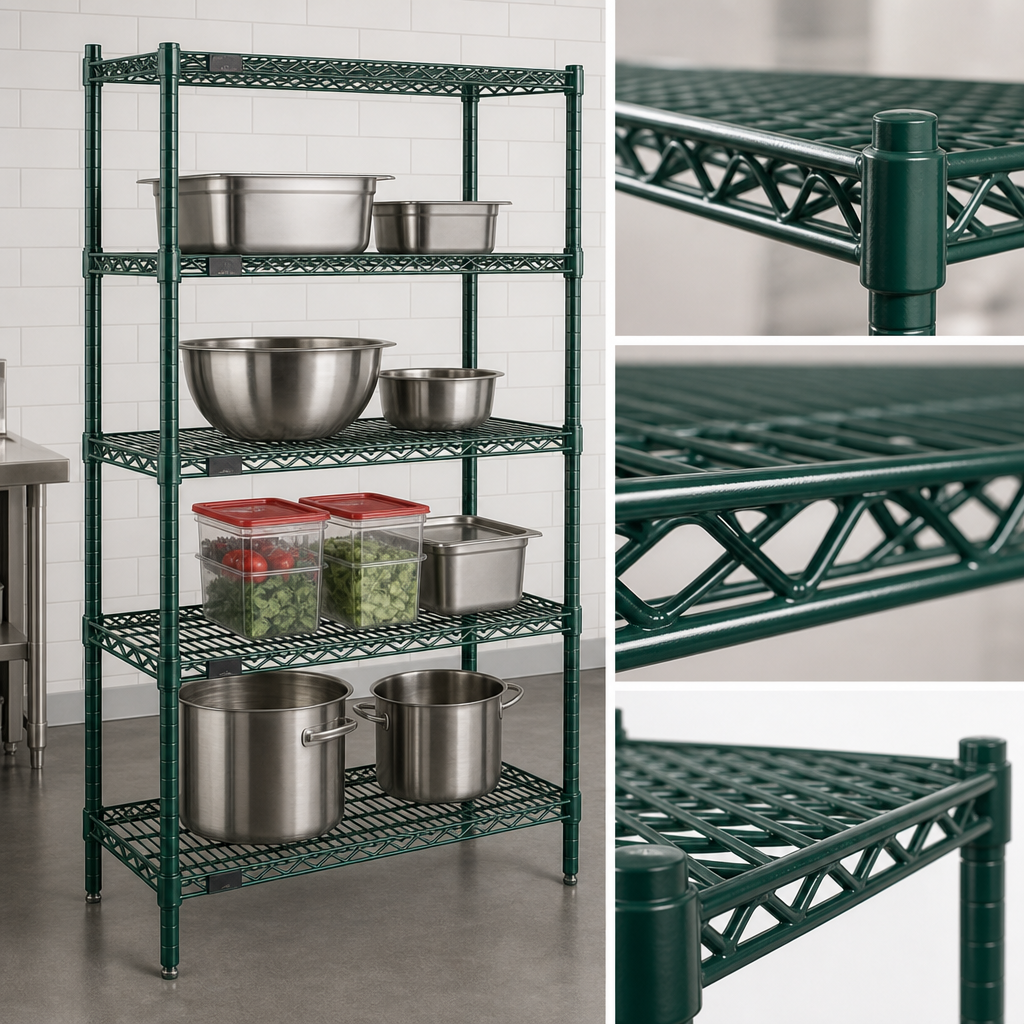 Patented QuadTruss Shelves
