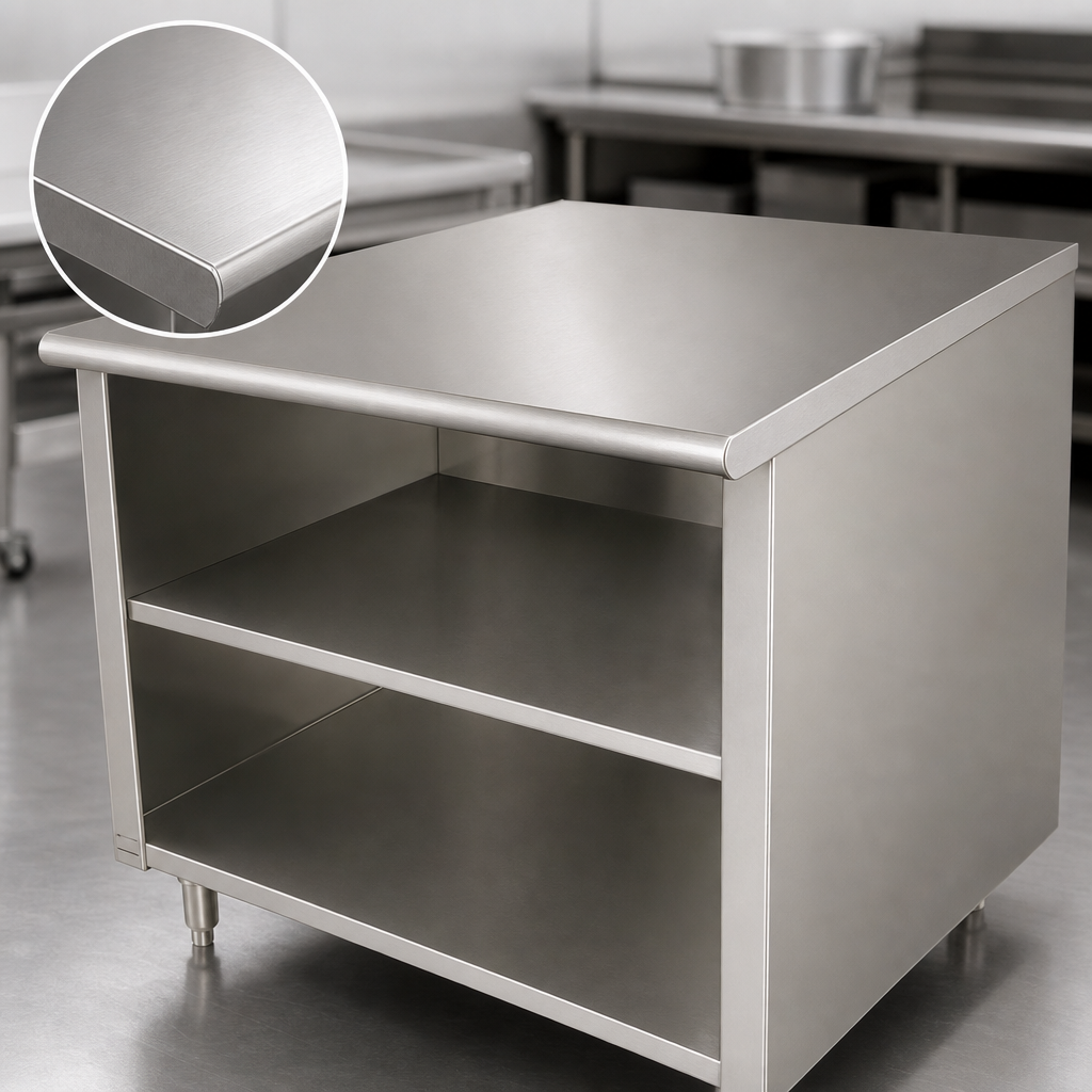 16 Gauge 304 Stainless Steel Top