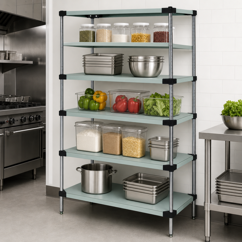 Five Solid Shelves