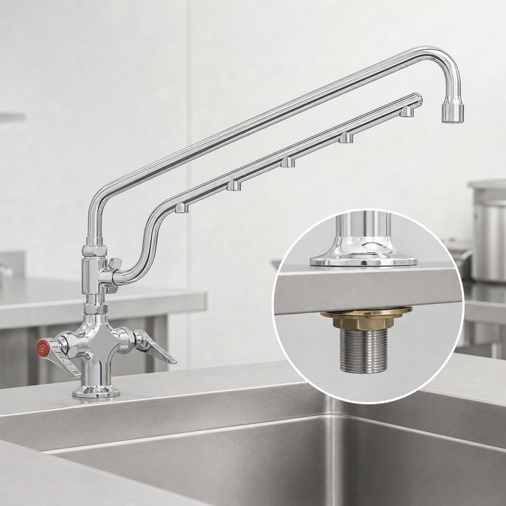 Single-Hole Deck Mount Design