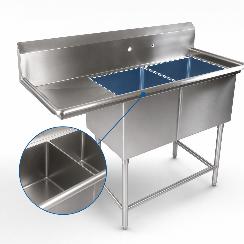 Two-Compartment Bowl Layout