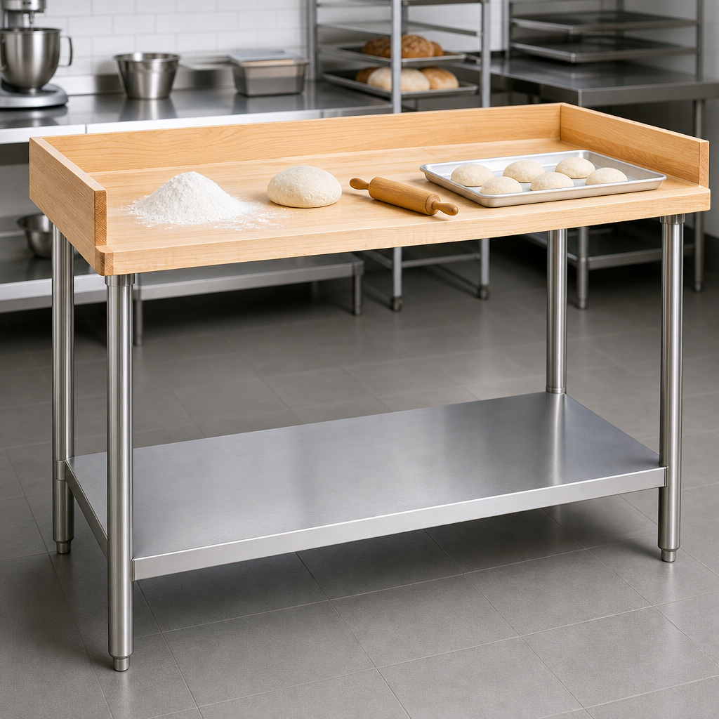 Hardwood Baker's Top