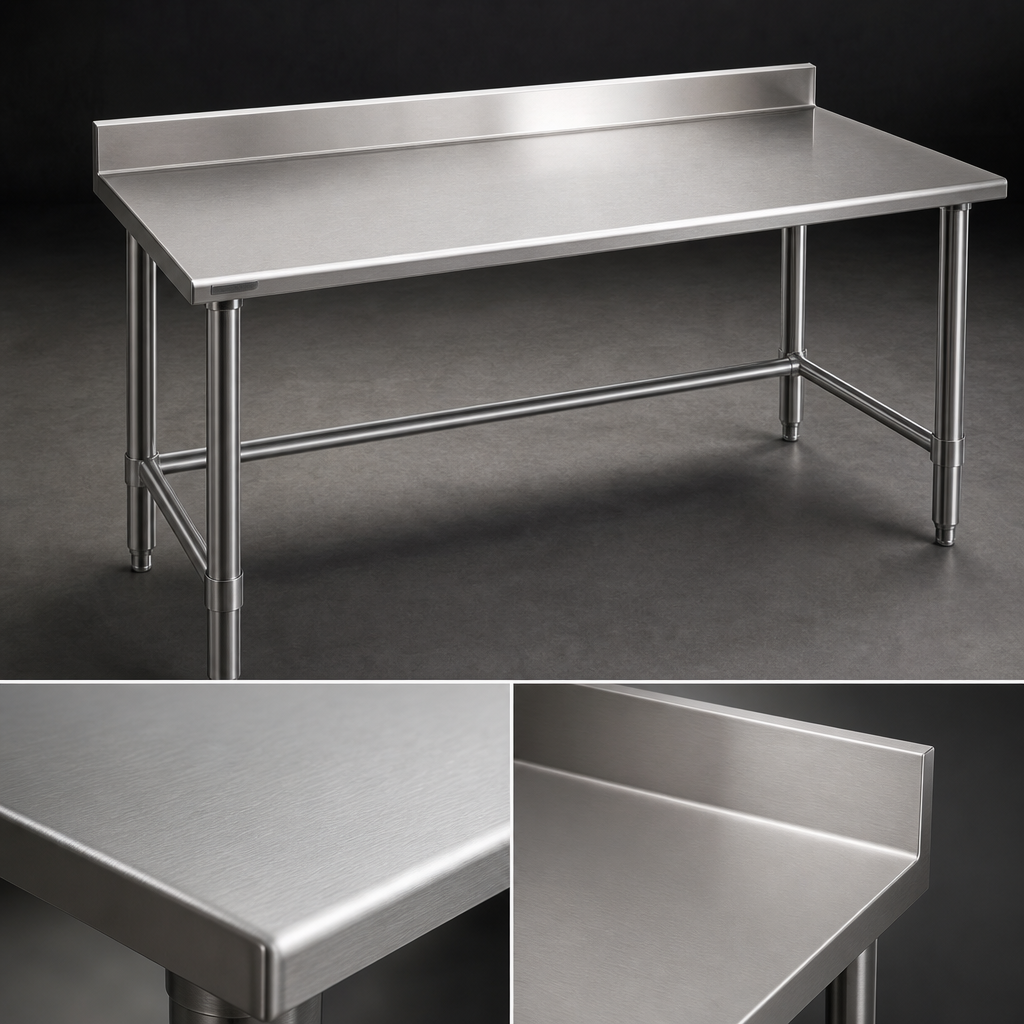 14 Gauge 300 Series Stainless Steel Top