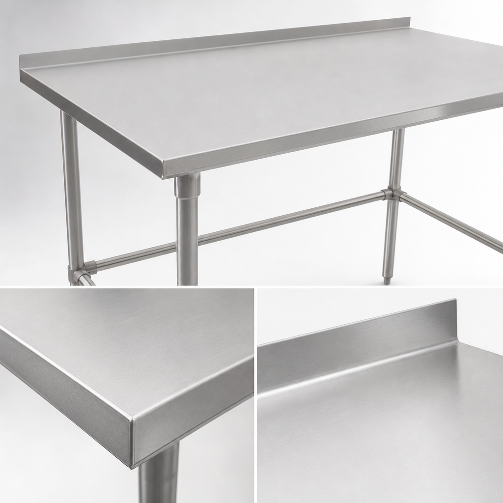 16-Gauge 300 Series Stainless Steel Top