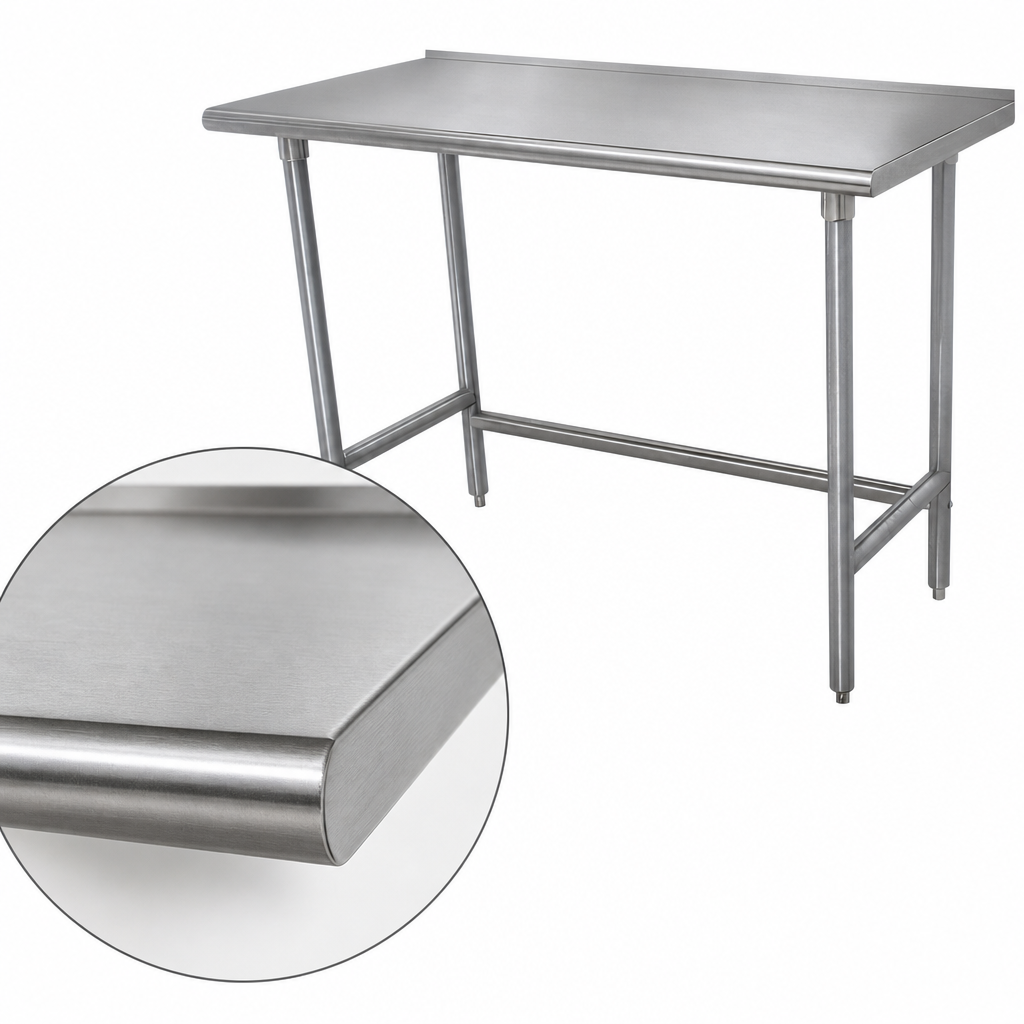 16-Gauge 430 Stainless Steel Top