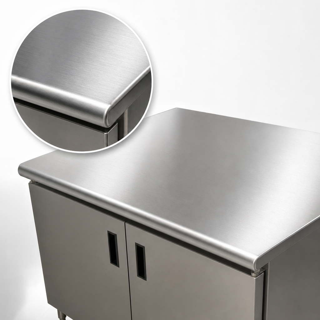 14-Gauge 304 Stainless Steel Top