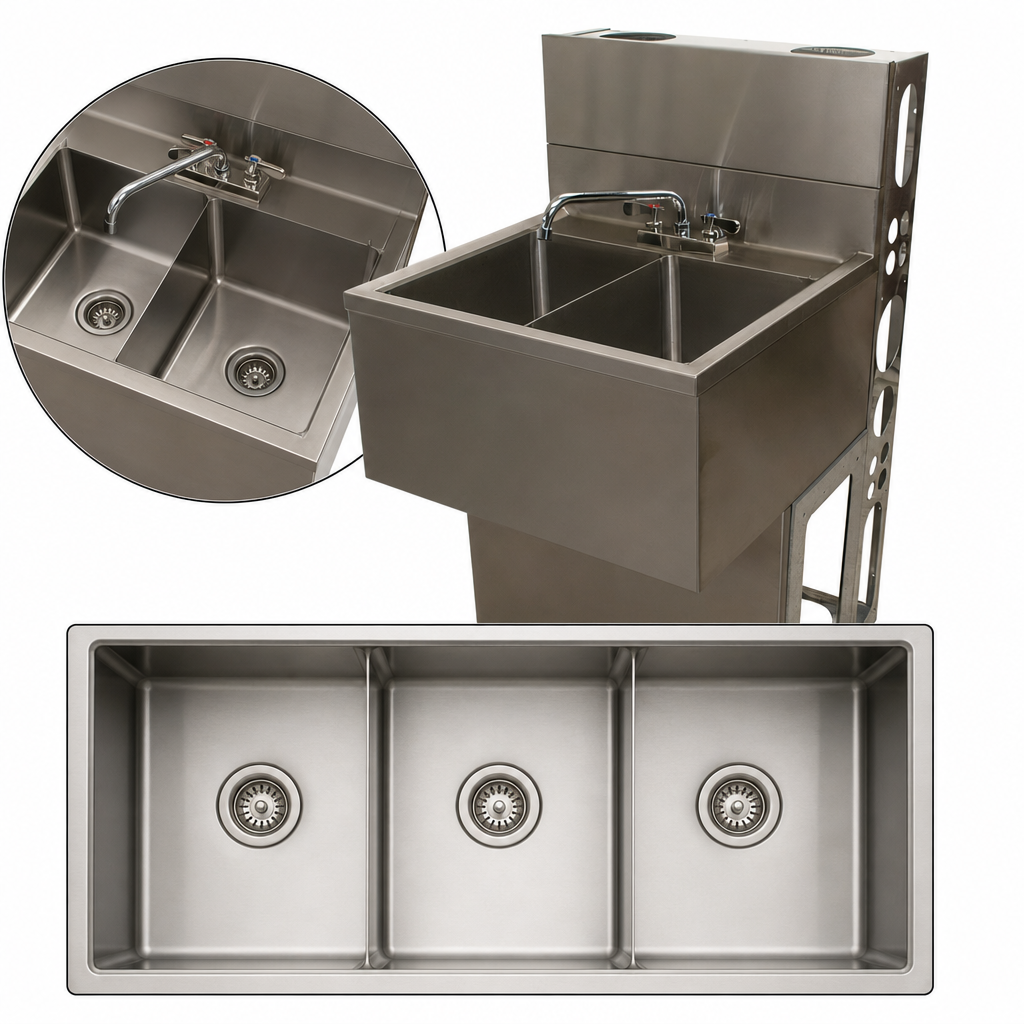 Three Compartment Bowl Layout