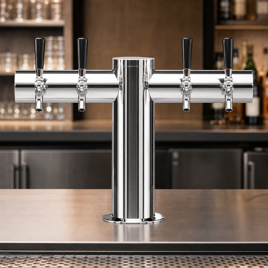 Four-Faucet Capacity