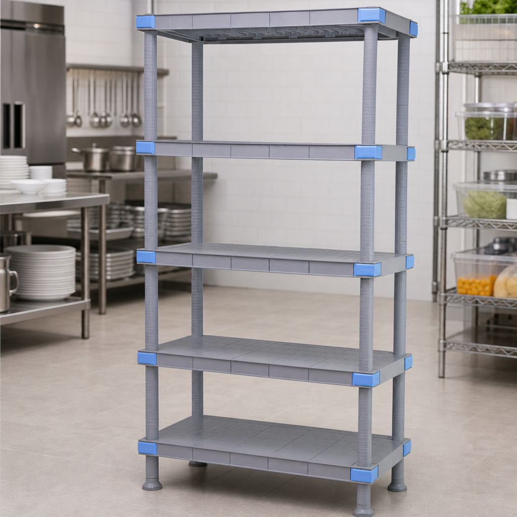 Five Solid Shelves