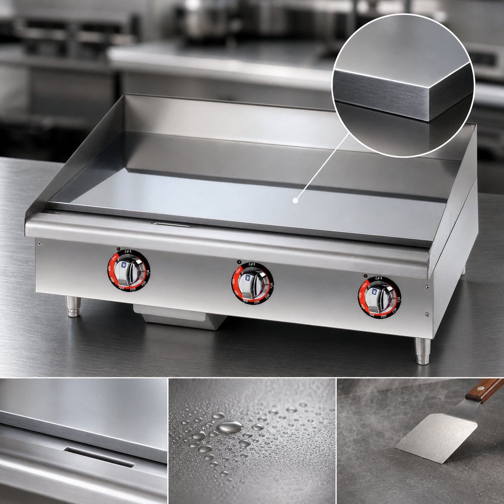 Chrome Griddle Plate