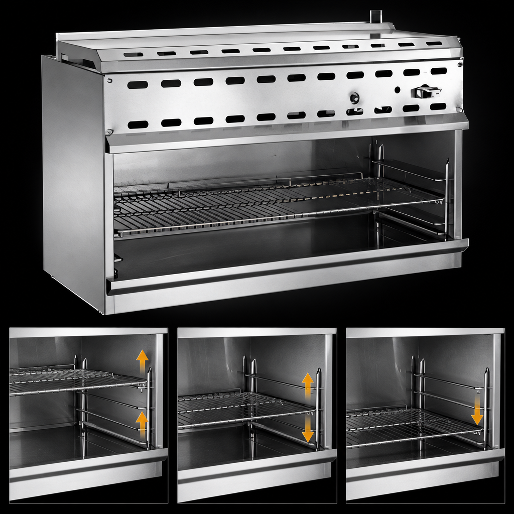 3-Position Heavy-Duty Rack