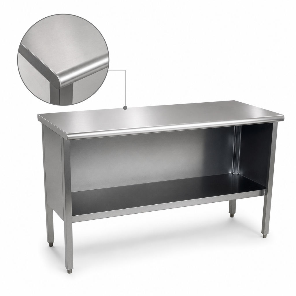 14-Gauge Stainless Steel Top