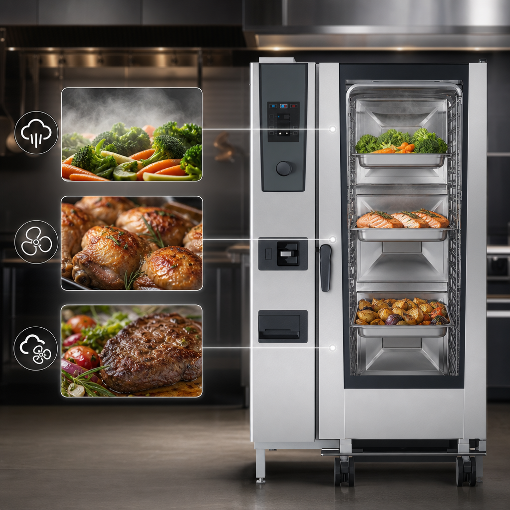 Three Cooking Modes