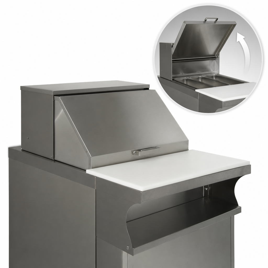 Flip-Up Hinged Design