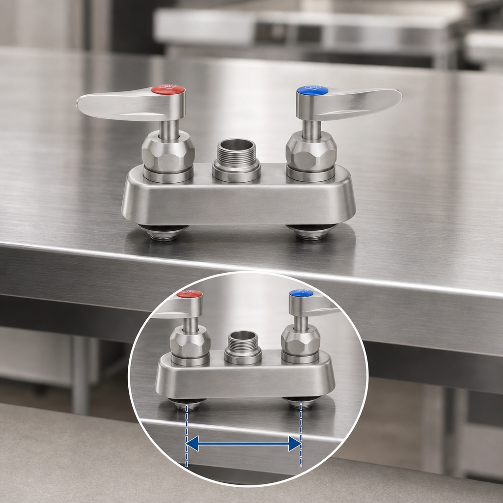 4-Inch Center Deck Mount