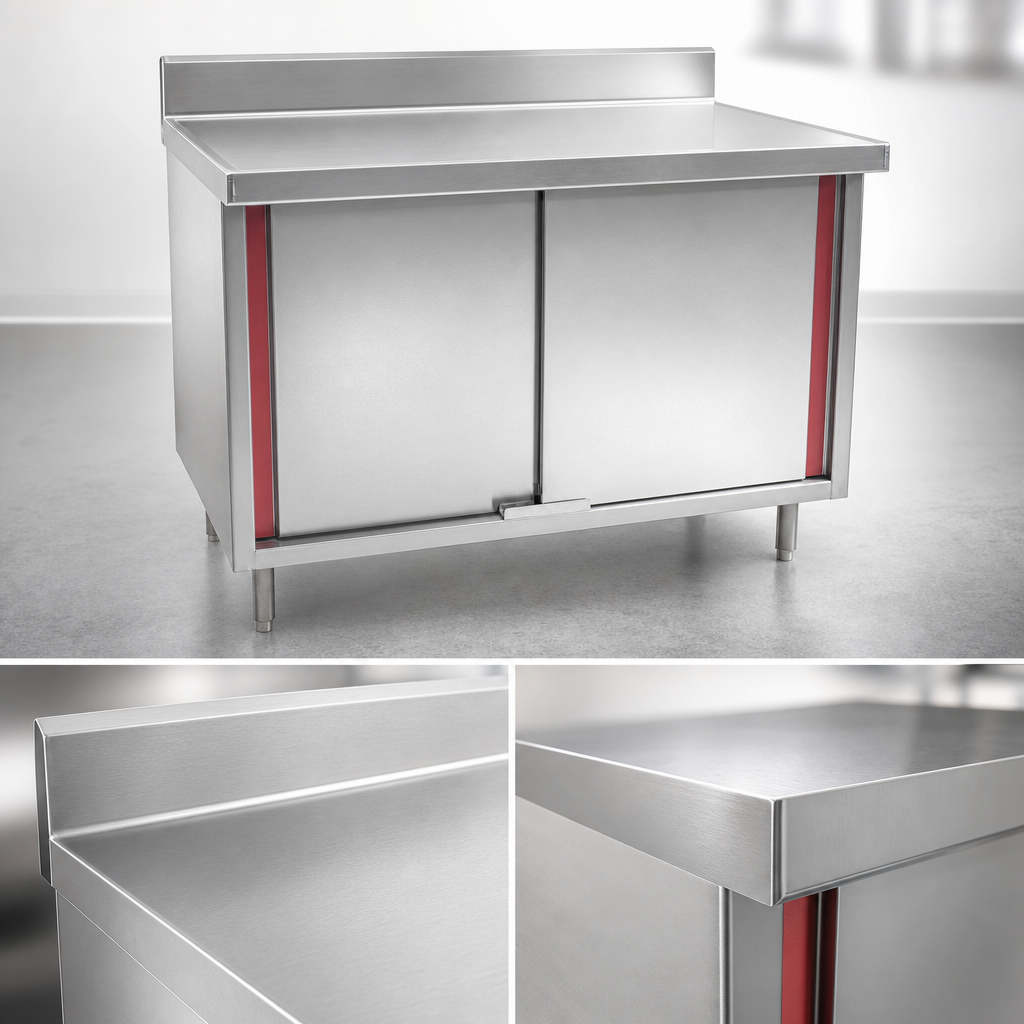 14-Gauge 304 Stainless Steel Top