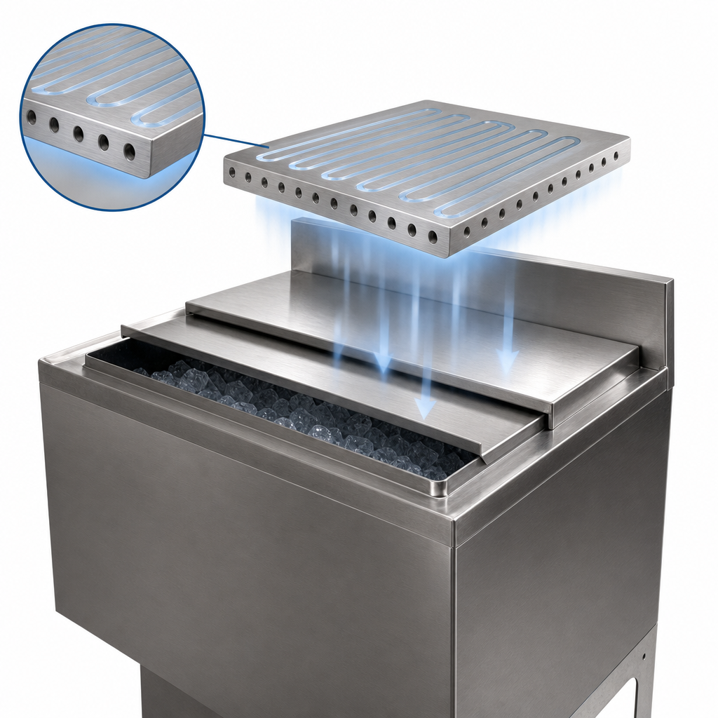 10-Circuit Aluminum Cold Plate