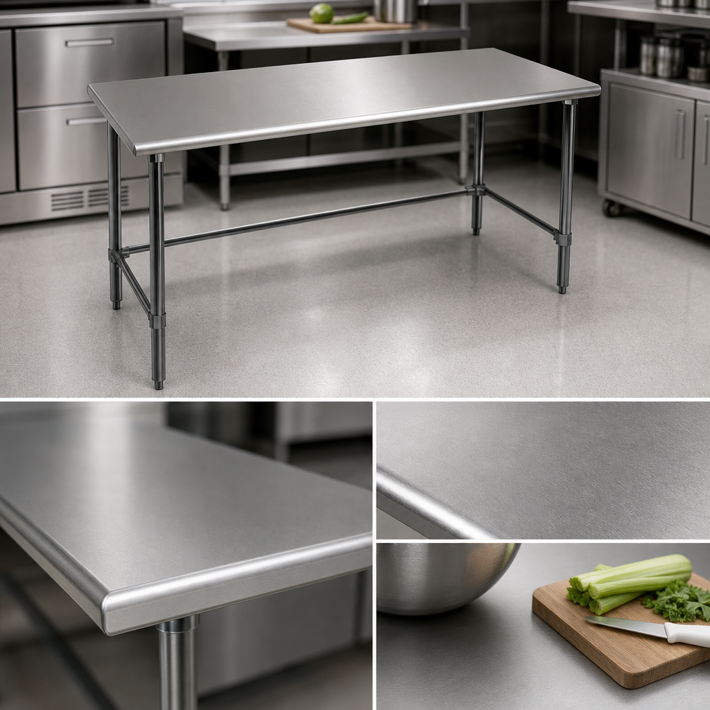 16-Gauge 300 Series Stainless Steel Top