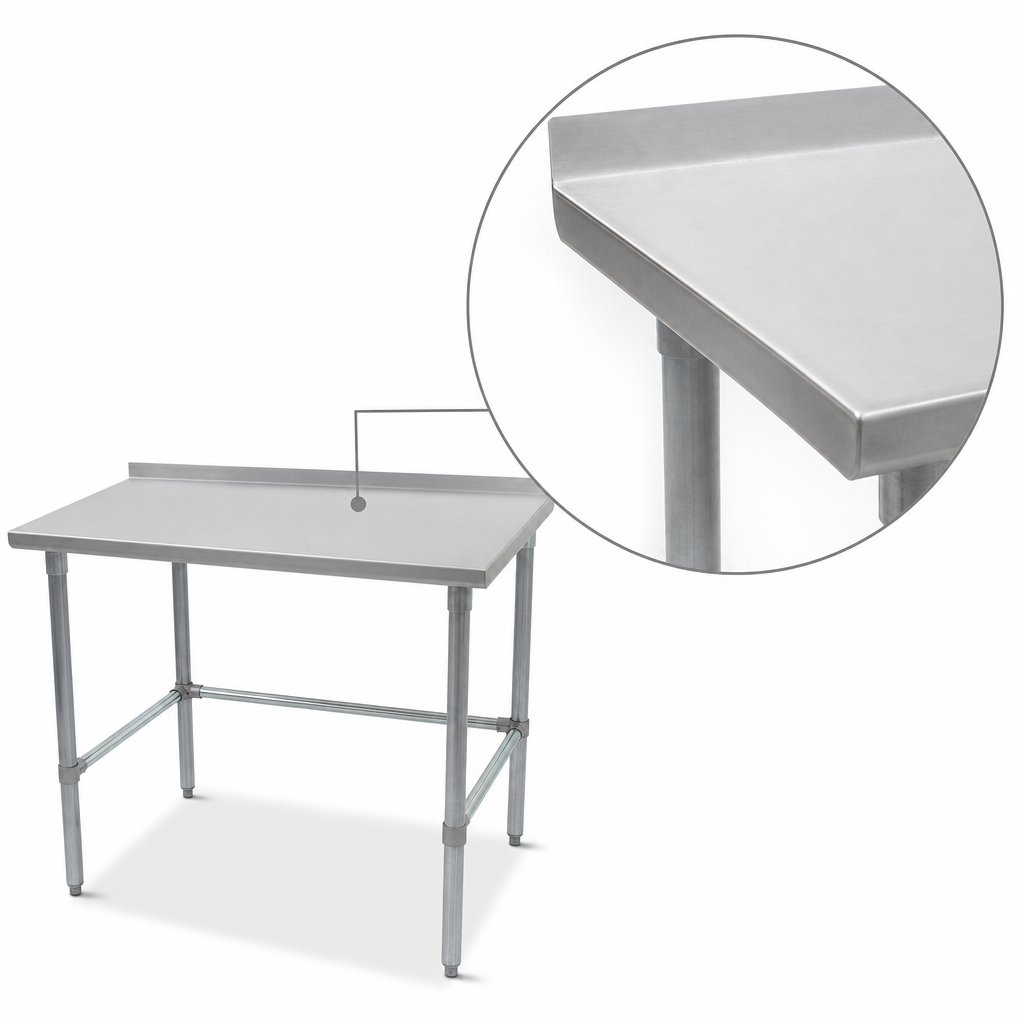 14-Gauge 300 Series Stainless Steel Top