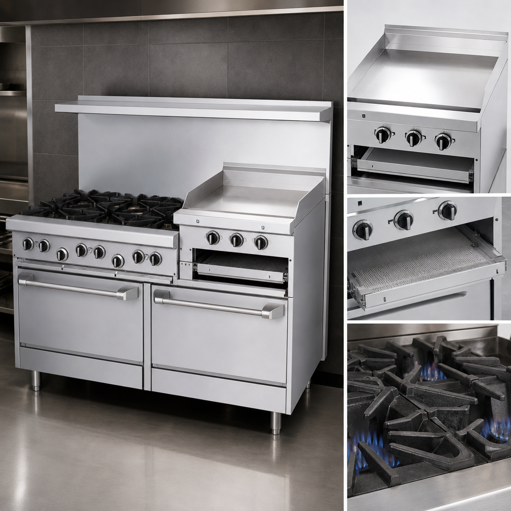 24-Inch Raised Griddle/Broiler