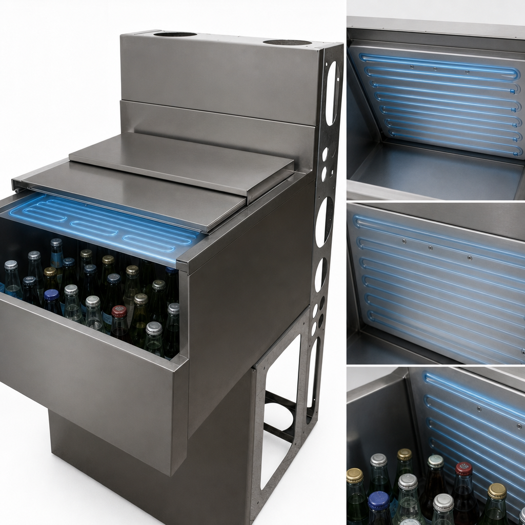 7-Circuit Aluminum Cold Plate