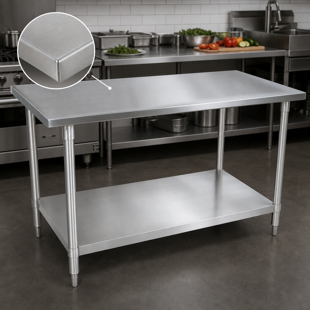 16-Gauge 300 Series Stainless Steel Top