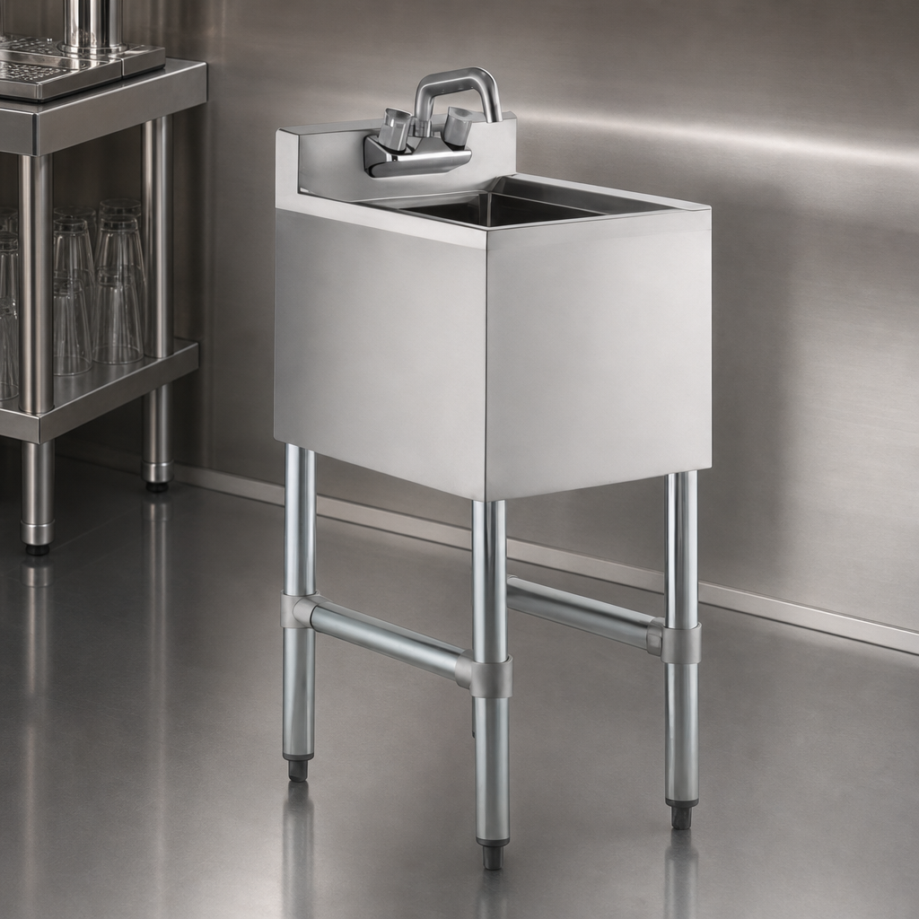 18-Gauge 304 Stainless Steel Construction