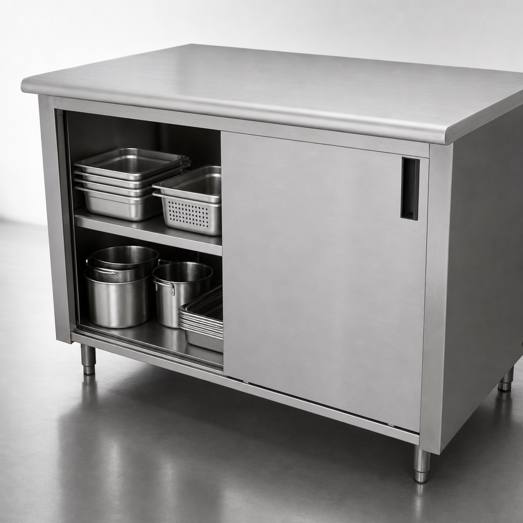 Sliding Door Cabinet Base