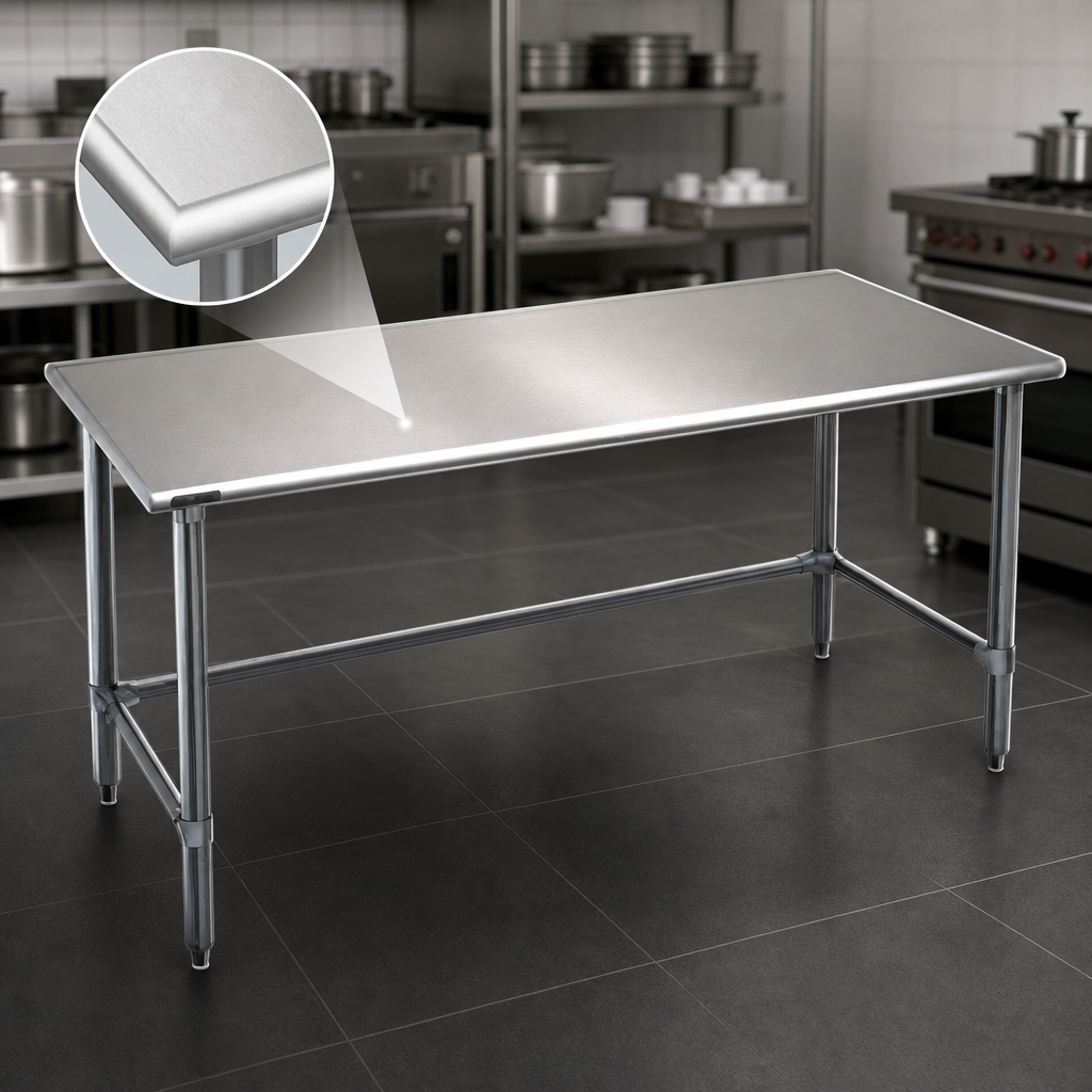14-Gauge 300-Series Stainless Steel Top