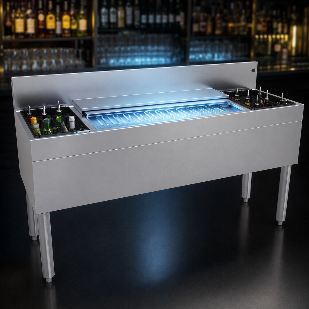 Built-In 10-Circuit Cold Plate