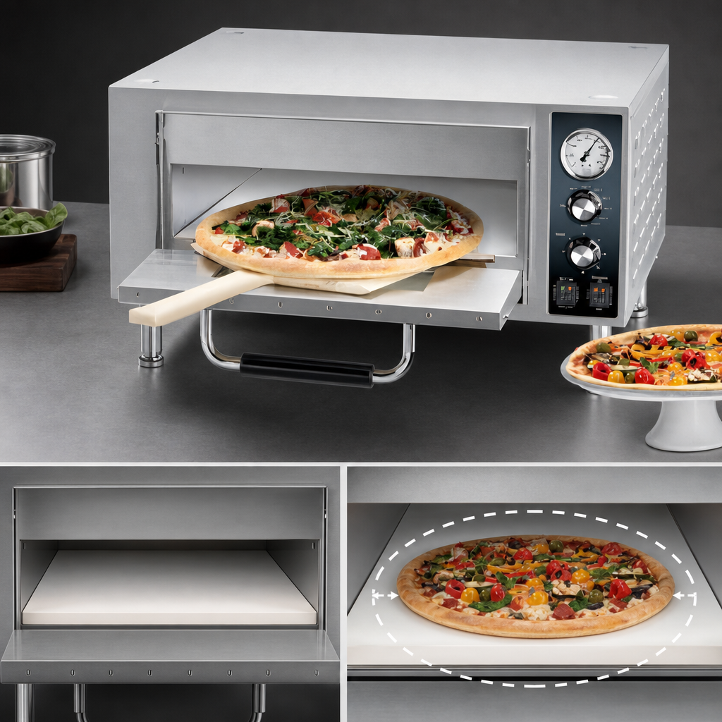 18-Inch Ceramic Pizza Deck