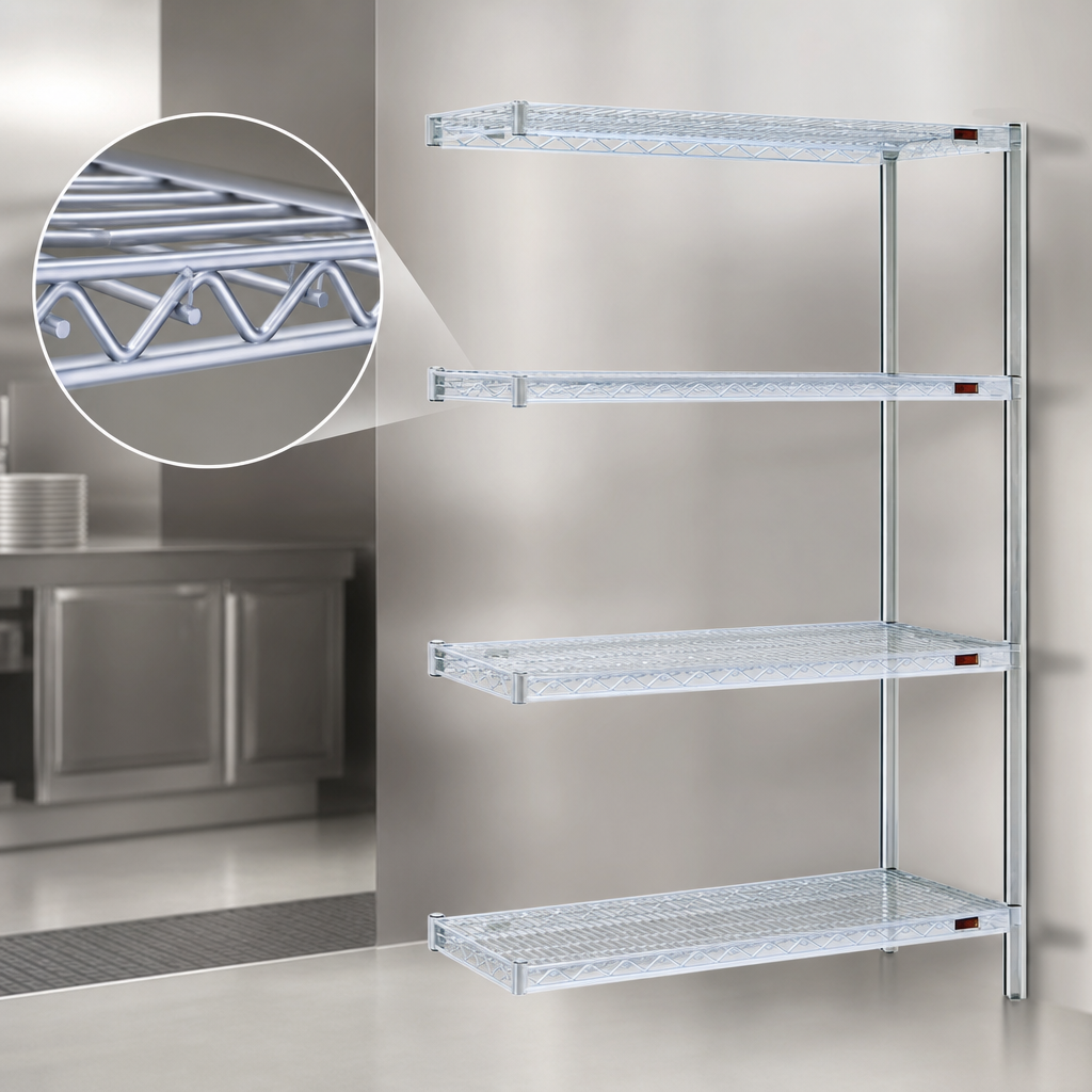 Patented QuadTruss® Shelves