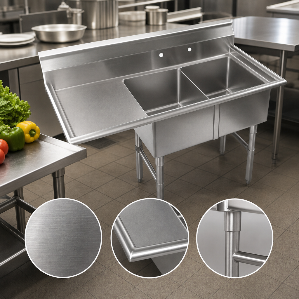 18/304 Stainless Steel Construction
