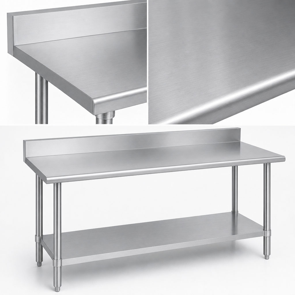14-Gauge 300 Series Stainless Steel Top