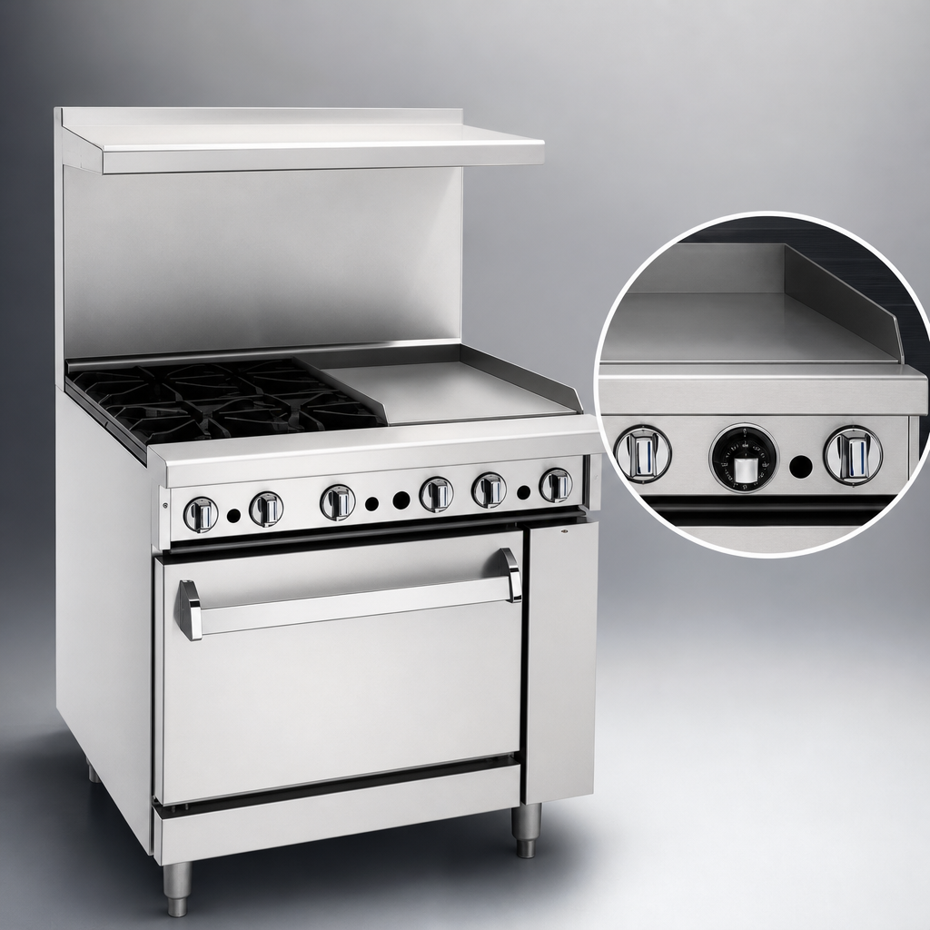 24-Inch Thermostatic Griddle