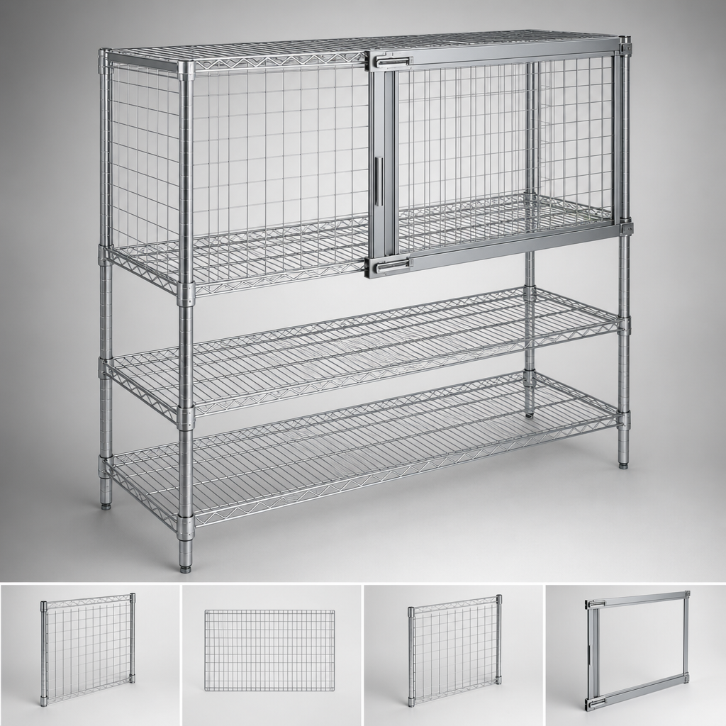 Complete Security Enclosure Components