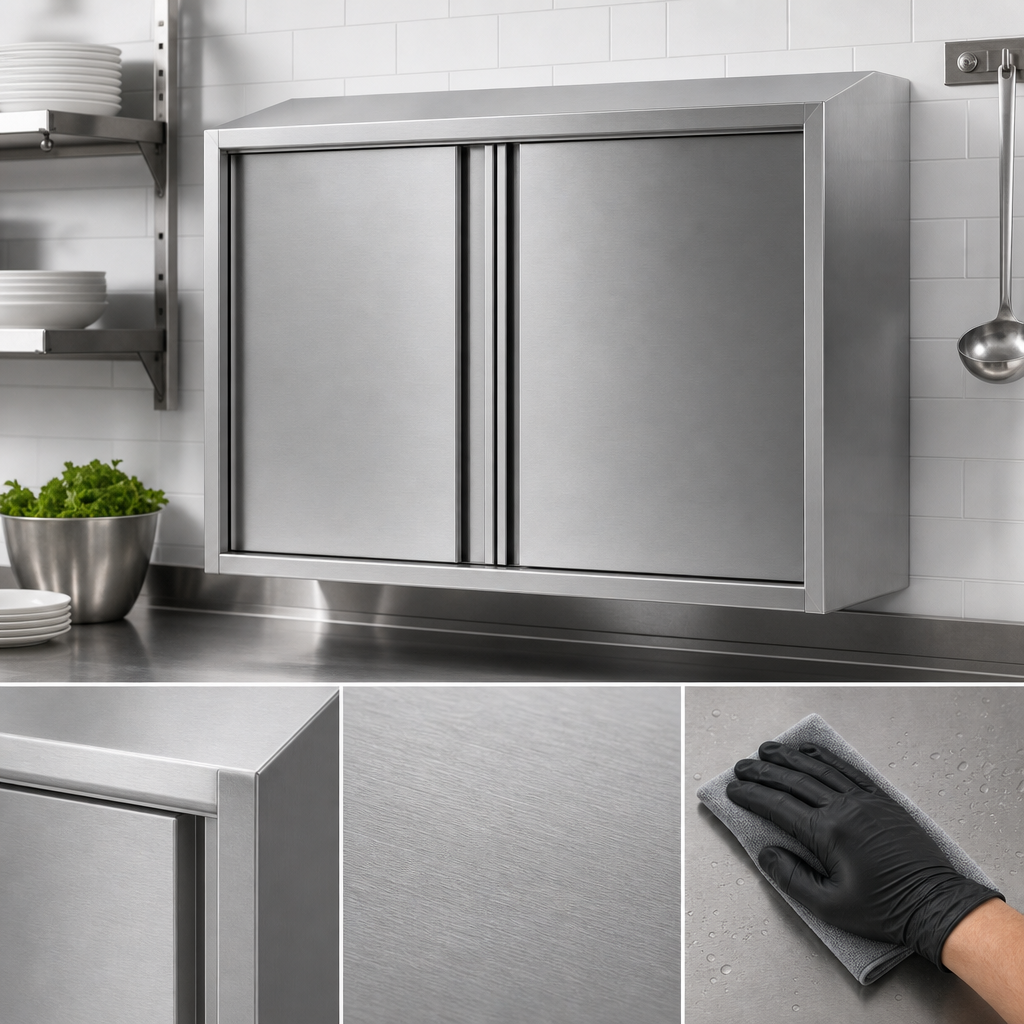 18-Gauge 304 Stainless Steel Construction