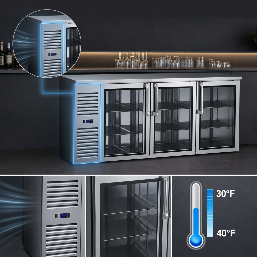 Left-Side Self-Contained Refrigeration