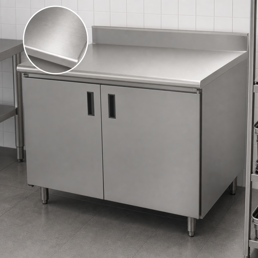 14-Gauge 304 Stainless Steel Top