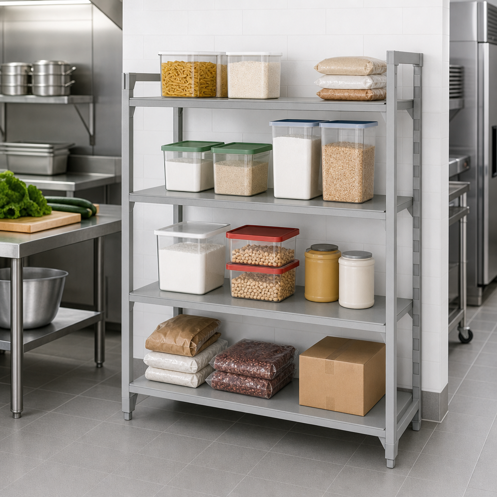 4-Shelf Solid Design