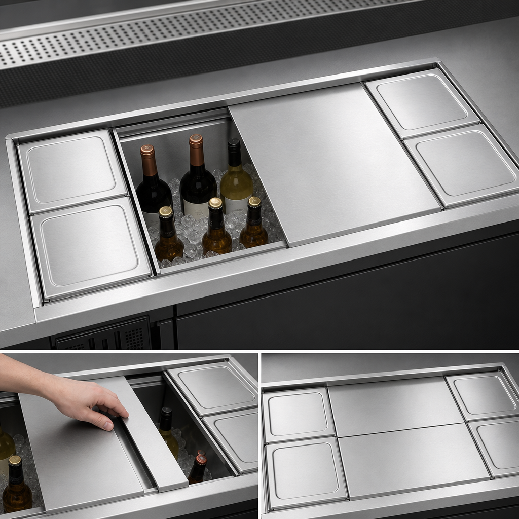 Two-Piece Sliding Cover