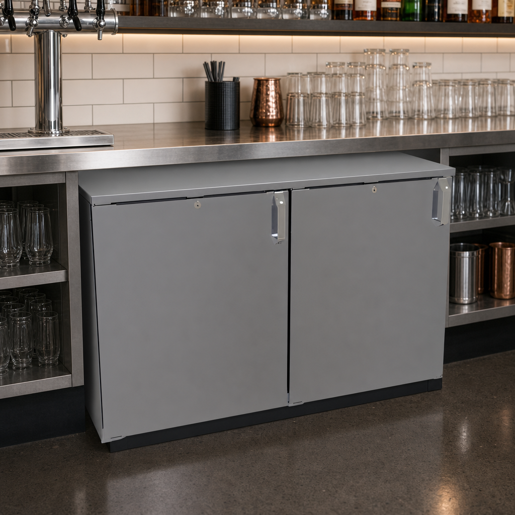 Low-Profile Back Bar Design