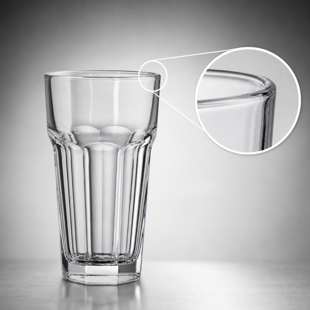 Rim-Tempered Lip